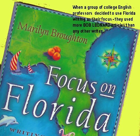 Florida English textbook featuring works of M. C. Bob Leonard